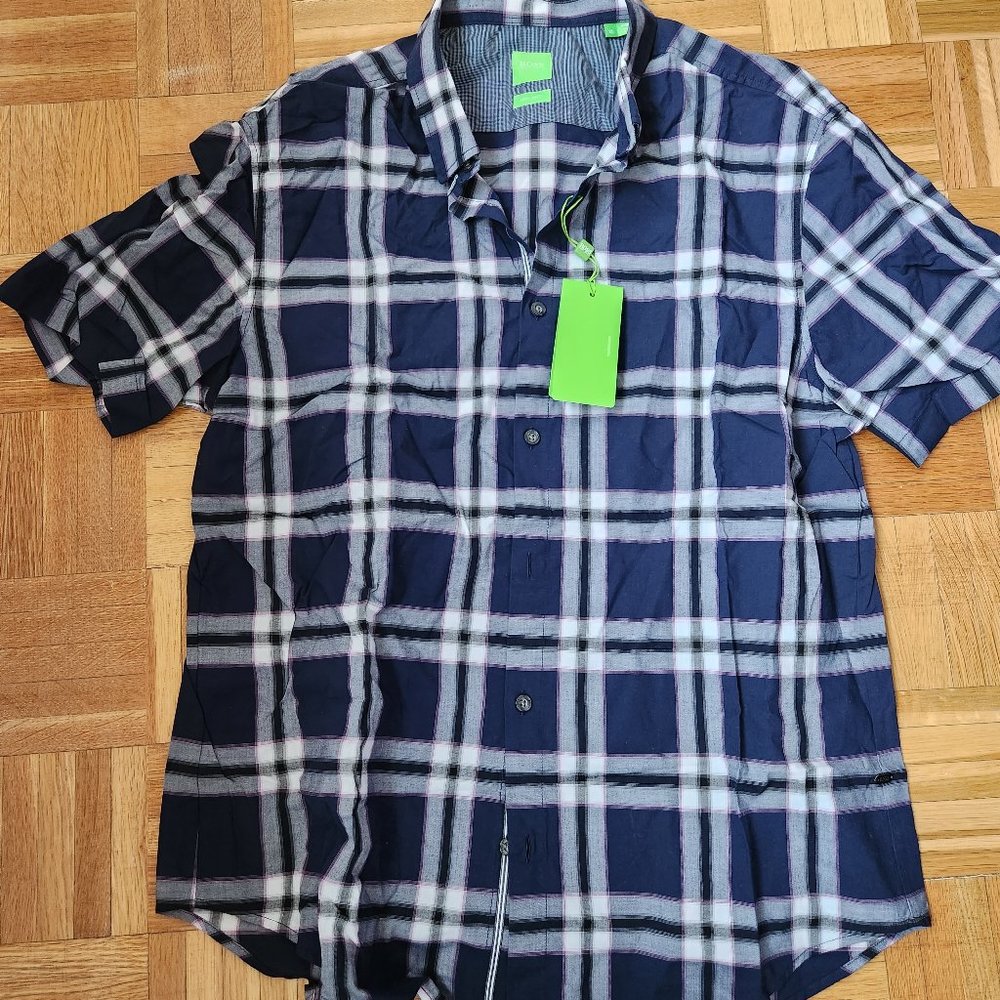 Men's  Boss Hugo Boss short sleeved shirt